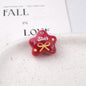 Lucky Red Star Acrylic Beads 20mm Colorful Mixed 20pcs 9