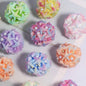 Embellished Bubblegum Beads 20mm Gradient Star Cluster Pastel 10pcs 14
