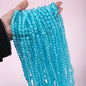 Crackle Round Glass Beads 8mm Gradient Dual Color Translucent 100pcs 19