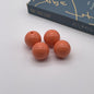 Opaque Bubblegum Beads 20mm Solid Color Glossy Mixed 113pcs 29