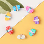 Dragonfly Clay Beads 8x11x4mm Colorful Polymer 100pcs 3