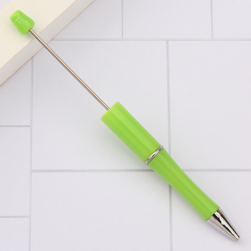 Beadable Plastic Pens 101 Colors Matte Pastel Shimmering Rainbow