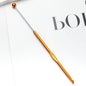 Beadable Crochet Hooks Metallic Slim Polished 3.0mm to 6.0mm 12