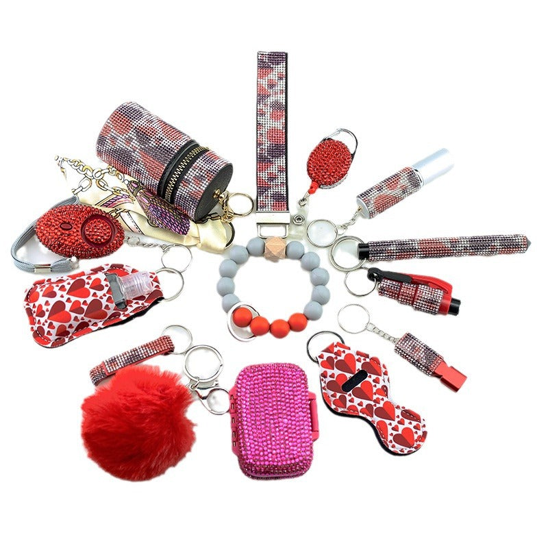 Self Defense Keychain Set Assorted Styles 14 Pcs 5