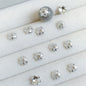 Alloy Flower Bead Caps 5.5 8mm Vintage Six Petal Tibetan 100pcs 2
