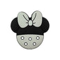 Silicone Focal Beads Minnie Polka Dot Bow Colorful 10pcs 7