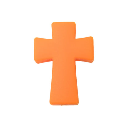 Silicone Focal Beads Cross Sunflower Skull Camouflage 20pcs