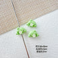 Dolphin and Birthday Bear Metal Beads 15 17mm Painted Alloy 10pcs 6