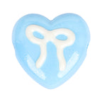 Hand Painted Heart & Star Acrylic Beads 24mm Glossy Pastel 10pcs 4