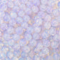 Czech Glass Beads Ball 10mm Pastel Opalescent Mixed Colors 60pcs 10