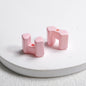Square Acrylic Beads 14mm Building Block Part Mixed Colors 30pcs 12