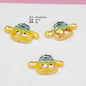 Glossy Resin Beads Swimming Sanrio Characters 2mm Hole 10pcs 10