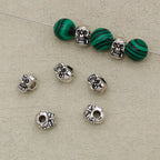 Alloy Skull Spacer Beads 8mm Tibetan Silver Tone 100pcs 2