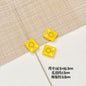Baking Painted Magic Book Cloud Metal Beads 16mm Cute Pastel 10pcs 9
