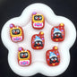 Hand Painted Phone Acrylic Beads 25x35mm Pingu Shin-Chan Design 4pcs 7