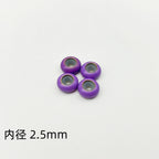 Brass Spacer Beads 10mm Colorful Enamel Large Hole 20pcs 4