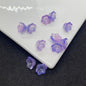 Czech Glass Beads Flower Bud 6 10mm Soft Pastel Colors 100pcs 16