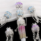 Tassel Crown Rhinestone Beads 19mm Decorative Ball 2pc 2