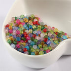 Frosted Seed Glass Beads 2mm Muted Rainbow Colors 800pcs