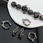 Flower Branch Metal Beads Frame 16mm Botanical Texture Zinc Alloy 10pcs 3