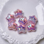 Luminous Hello KT Star Acrylic Beads 20mm Assorted Colors 10pcs 6