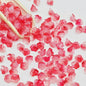 Campanula Flower Glass Beads 7x12mm Frosted Glossy Pastel 50pcs 12