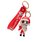 PVC Cartoon Halloween Couple Keychain Colorful Festive Charm 5