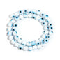 Lampwork Millefiori Evil Eye Glass Beads 4mm Antique Style 90pcs 21
