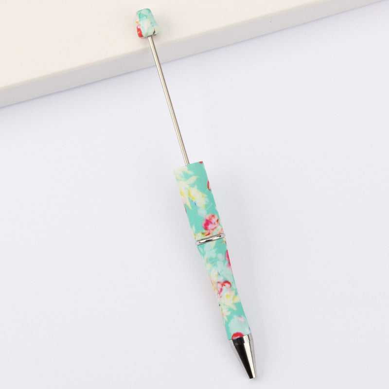 Beadable Pen Printed Pattern Plastic Light Weight