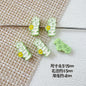 Camera Milk Carton Painted Metal Beads Glossy Enamel 20pcs 27