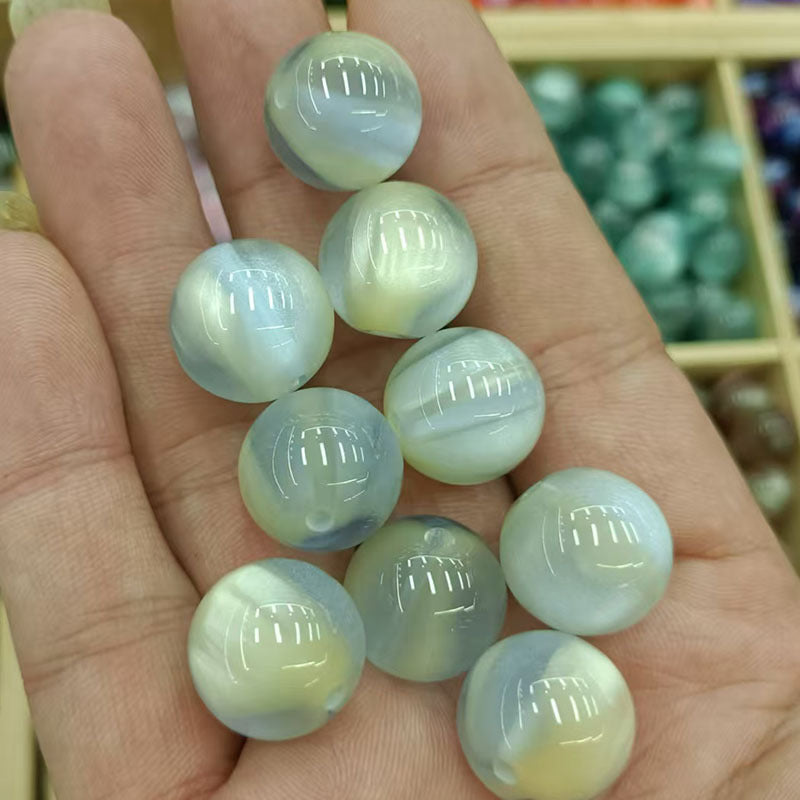 Vintage Gradient Resin Beads 10/12/16mm Swirling Galaxy Colors 20pcs 10