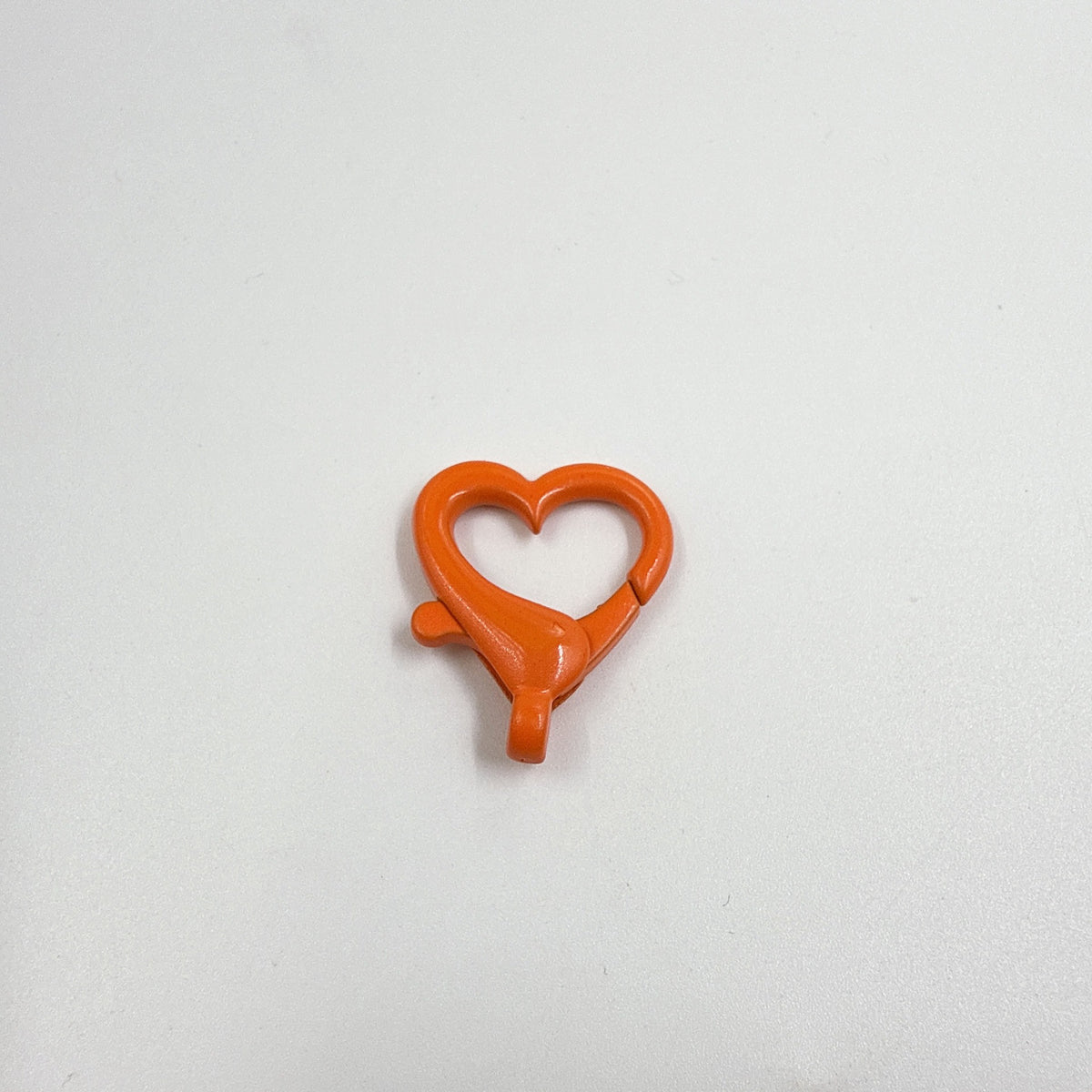 Spray Painted Alloy Heart Connector Clasps Metal Hardware 10pcs 10