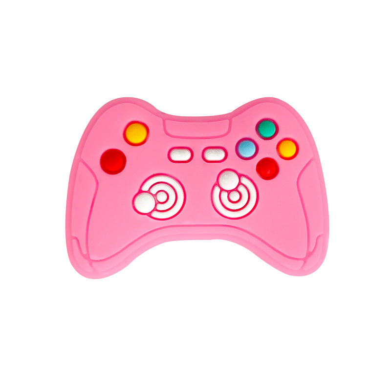 Silicone Focal Beads Game Controller Colorful Matte Finish 10pcs 12