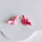 UV Plating Mickey Acrylic Bead Caps 18mm Glossy Mixed Colors 20pcs 7