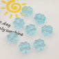 Transparent Faceted Clover Acrylic Beads 12.9mm Colorful 30pcs 9