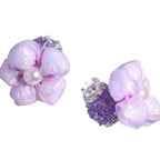 Bubble Flower Acrylic Beads 32mm Sugar Style 5pcs 5