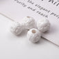 Colored Yarn Ball Acrylic Beads 12mm Large Hole 100pcs 7