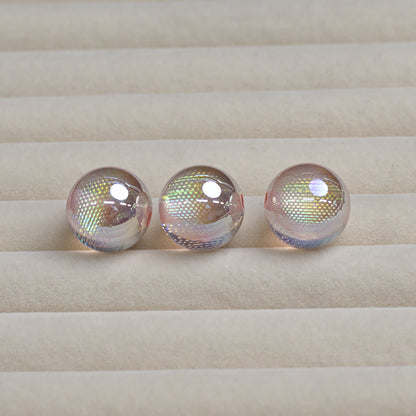 Iridescent Dream Catcher Resin Beads 16mm Round 10pcs 10
