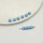 Star Metal Beads 5mm Baking Painted Colorful Finish 40pcs 15