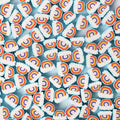 Cloud Clay Beads 10mm White Rainbow Polymer 200pcs 6