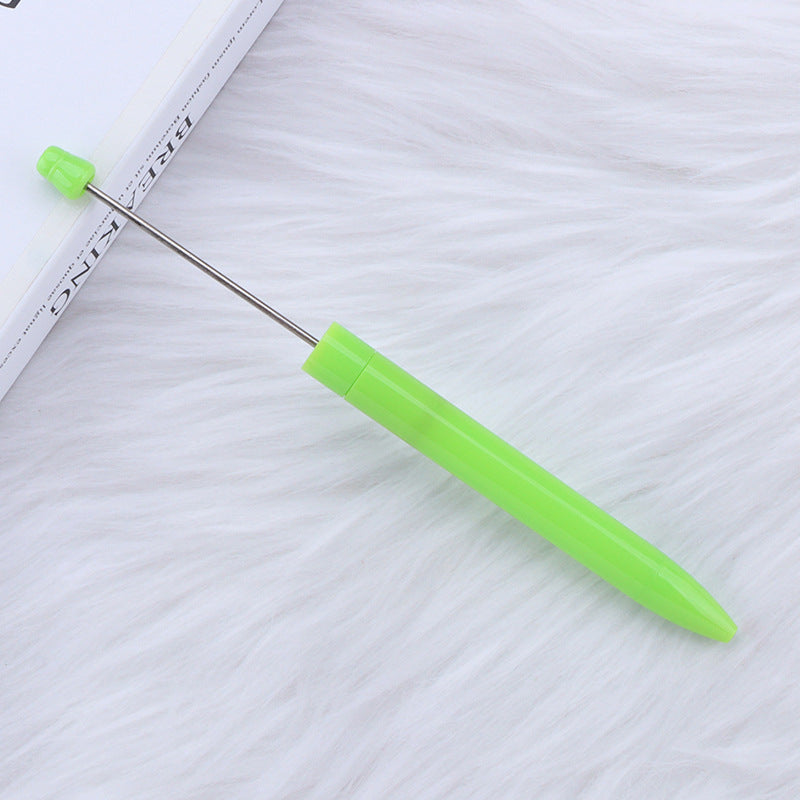 Beadable Ballpoint Pen Long Refillable Printable Personalized Stickers 10