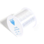 Transparent Crystal Elastic Cord Polyester 0.4mm-1.5mm 80m Per Roll 5
