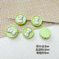 Butterfly Painted Metal Beads Decorative Alloy 10pcs 29