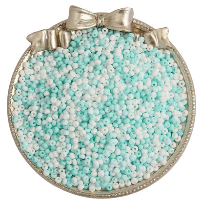 Frosted Seed Glass Beads 4mm Pastel Colors Matte Finish 320pcs 29