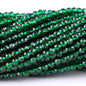 Transparent Disc Seed Glass Beads 2mm Glossy Blue Tones 360pcs 2 Strands 11