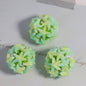 Embellished Bubblegum Beads 20mm Gradient Star Cluster Pastel 10pcs 13