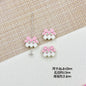 Flower Butterfly Metal Beads 16-20mm Baking Painted Glossy Finish 10pcs 4