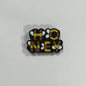 Silicone Focal Beads Animal Bee Glow In The Dark Honeycomb With Text 20pcs 8