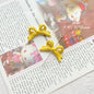 Round Metal Beads Cappuccino Color Smooth Finish 20pcs 15