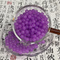 Transparent Round Glass Beads 8mm Vibrant Colors 50pcs 10